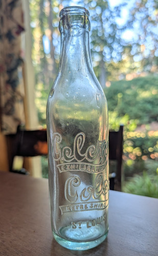 Vintage sea blue celery cola - blue,